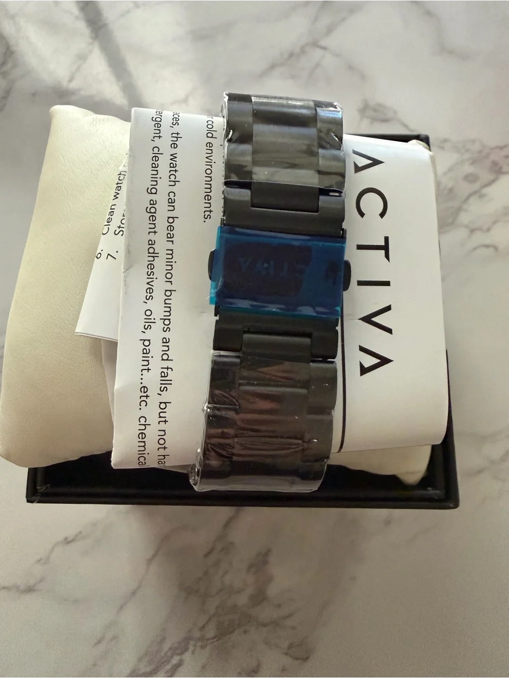 Activa Digital Dual Time Watch — Black